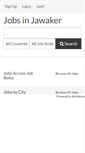 Mobile Screenshot of careers.jawaker.com